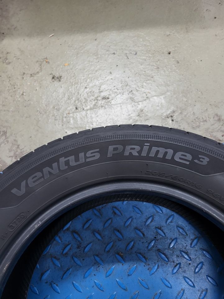 2x 205/60 R16 96V Hankook Ventus Prime 3,DOT 3720 mit 5 mm Profil in Mintraching