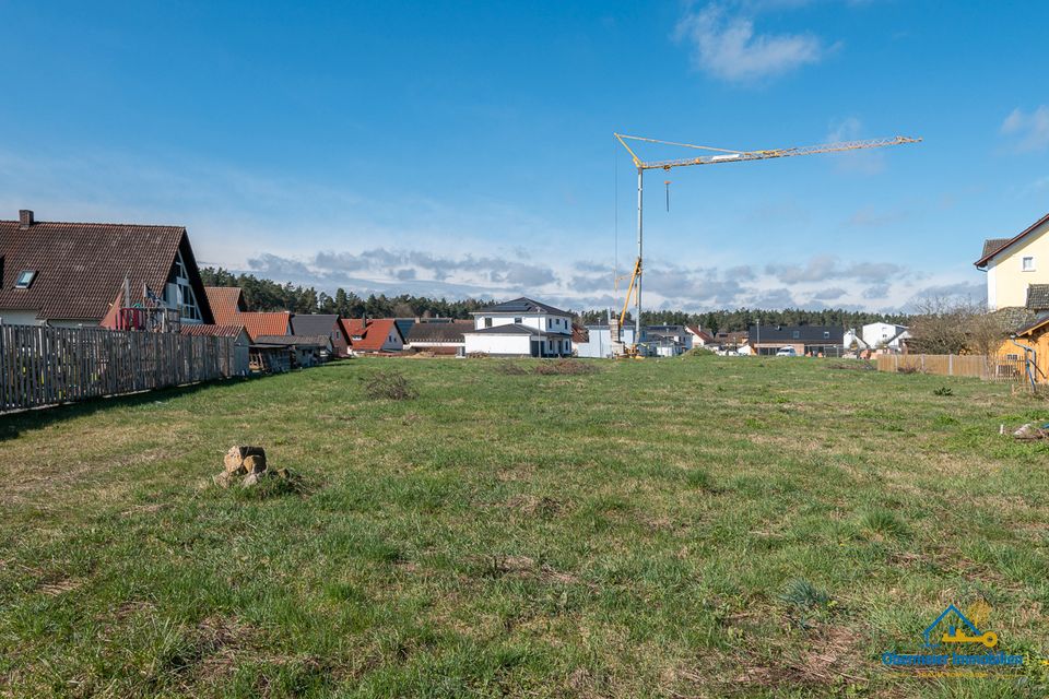 Voll erschlossenes Wohngrundstück mit einer Fläche von ca. 962 m² in Bodenwöhr