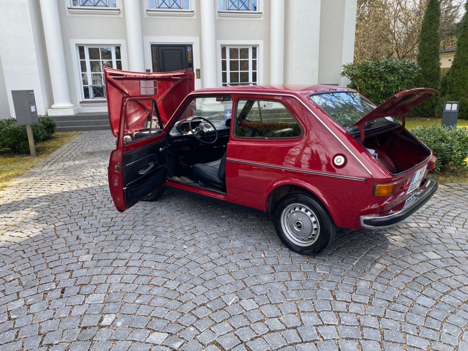 Fiat 127 Special H Kennzeichnen in Grünwald