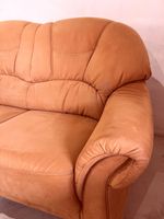 3-Sitzer Sofa Couch Terra Cotta rot Microfaser Baden-Württemberg - Frickenhausen Vorschau