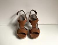 HUGO BOSS ORANGE, Sandaletten, High Heels, medium braun, Gr. 39 Köln - Marienburg Vorschau