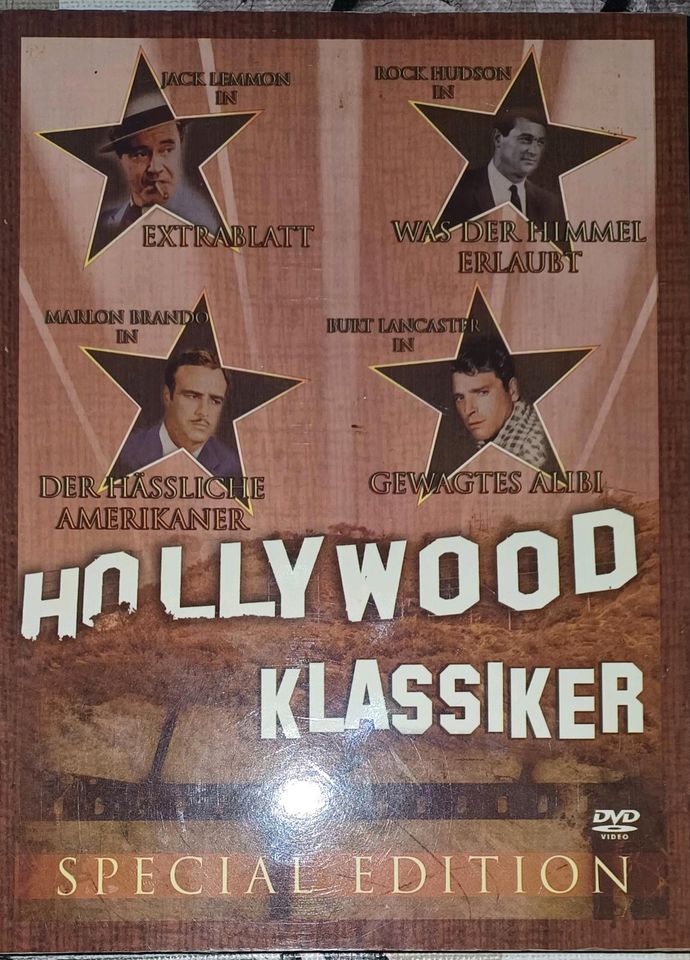 Hollywood Klassiker, Dvd mit Lancaster,Brandon,Hudson,Lemmon... in Asbach