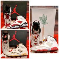 Nike Air Jordan 6 Retro Carmine Hare Quai54 Sail Brown EU45/US11 Bayern - Illertissen Vorschau