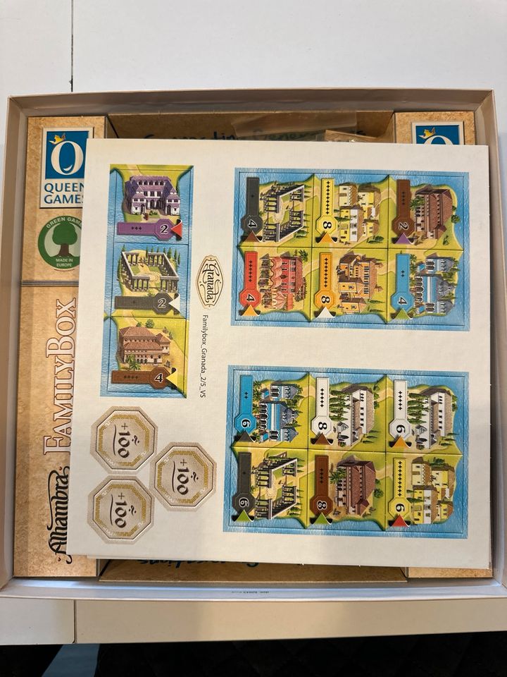 Alhambra Familie Box nie gespielt Original verpackt Brettspiel in Wendeburg