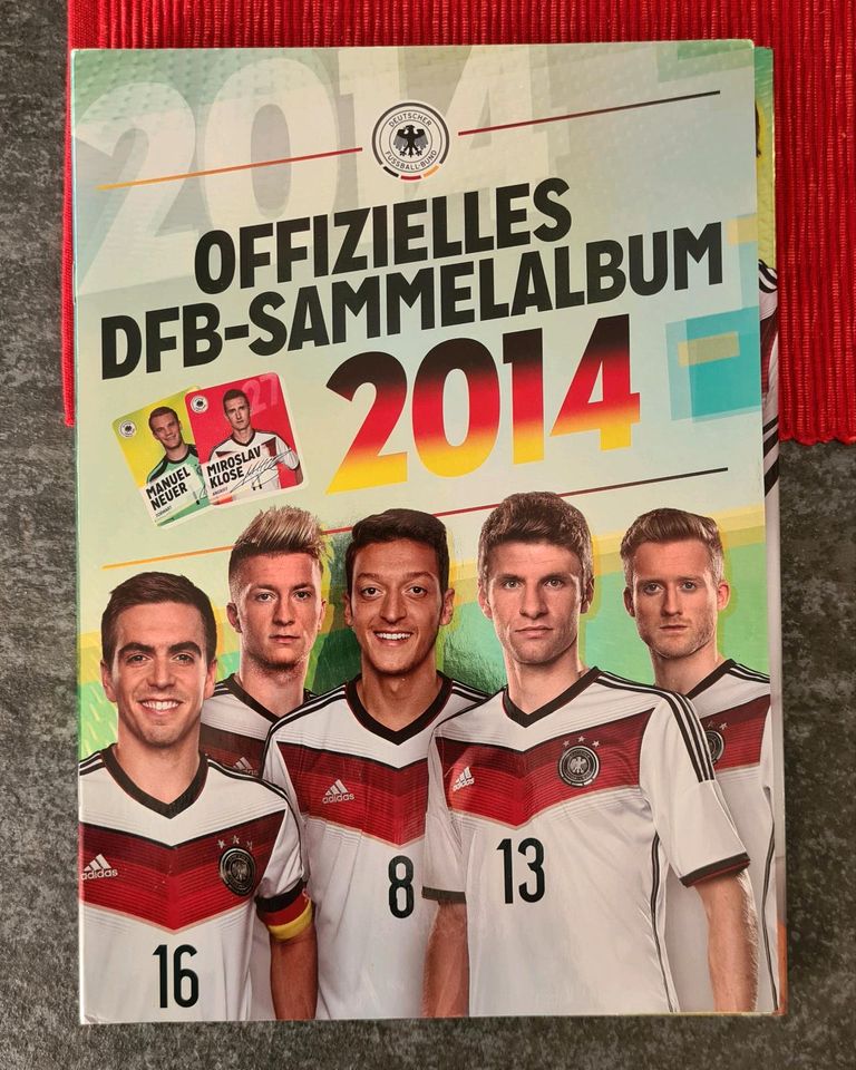 DfB Sammelalbum WM 2014 ● 11€ Silbermünze ⚽️ EM 2024 in Köln