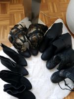 Stiefel schwarz Gr 38  jedes Paar 5€ Hessen - Niedenstein Vorschau