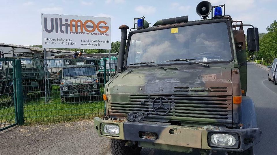 Unimog U1300L Feuerwehr ,TÜV neu - H Kennzeichen ex  Bundeswehr in Lienen