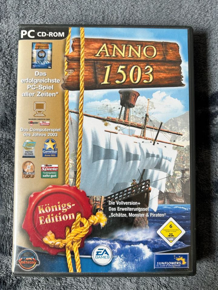 ANNO 1503 Königs-Edition | PC Spiel CD-ROM in Rielasingen-Worblingen