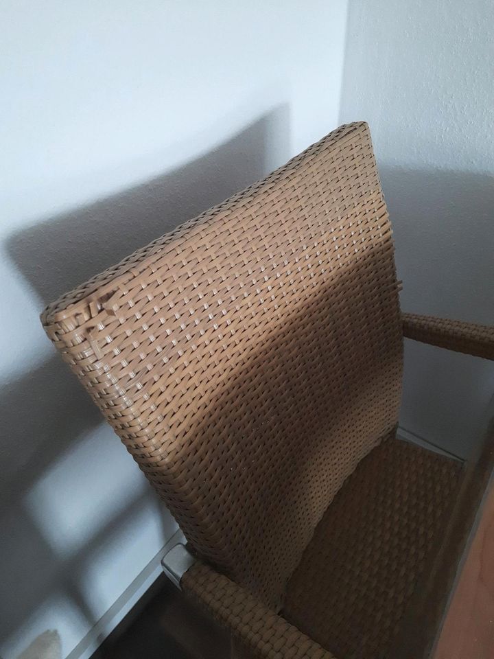 6x Rattanstühle für Indoor und Outdoor - 30€ für alle Stühle in Schwetzingen