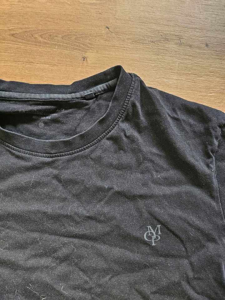 Herren Basic T-Shirt schwarz Größe L in Eching (Niederbay)