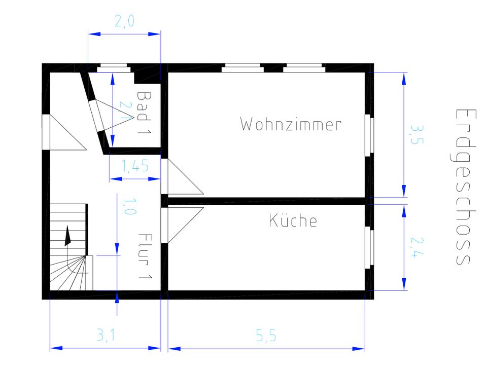 Einfamilienhaus mit Scheune auf abgeschlossenem Hofgrundstück und Garten! in Quedlinburg