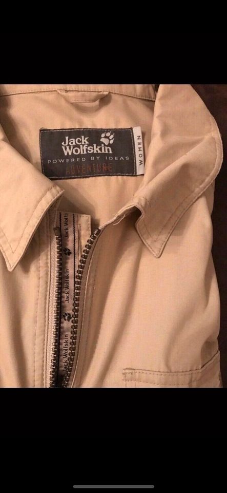 Jack Wolfskin, Damen-Jacke, beige, GR.: L in Altenkirchen