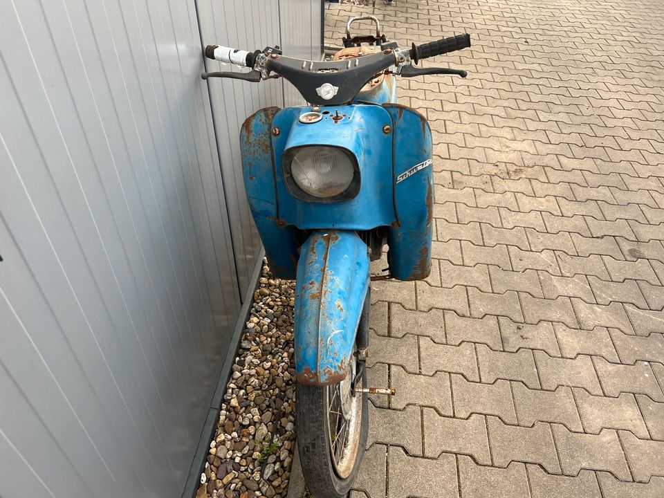 Simson Schwalbe KR51/2 KR51 1982 S51 Motor Moped Mofa Roller in Osterweddingen