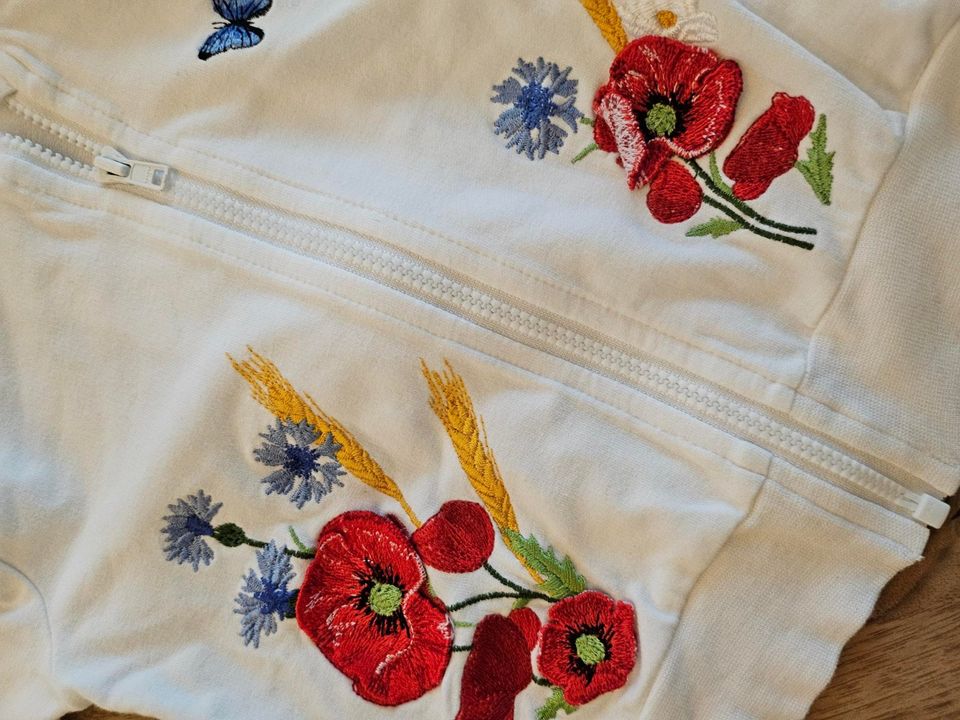 Monnalisa Anzug Kaputzenjacke Jogginghose Leggins Blumen 18 M in Ammersbek