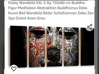 Buddha Wandbild Holzwerkstoff groß 5 teilig Berlin - Hellersdorf Vorschau