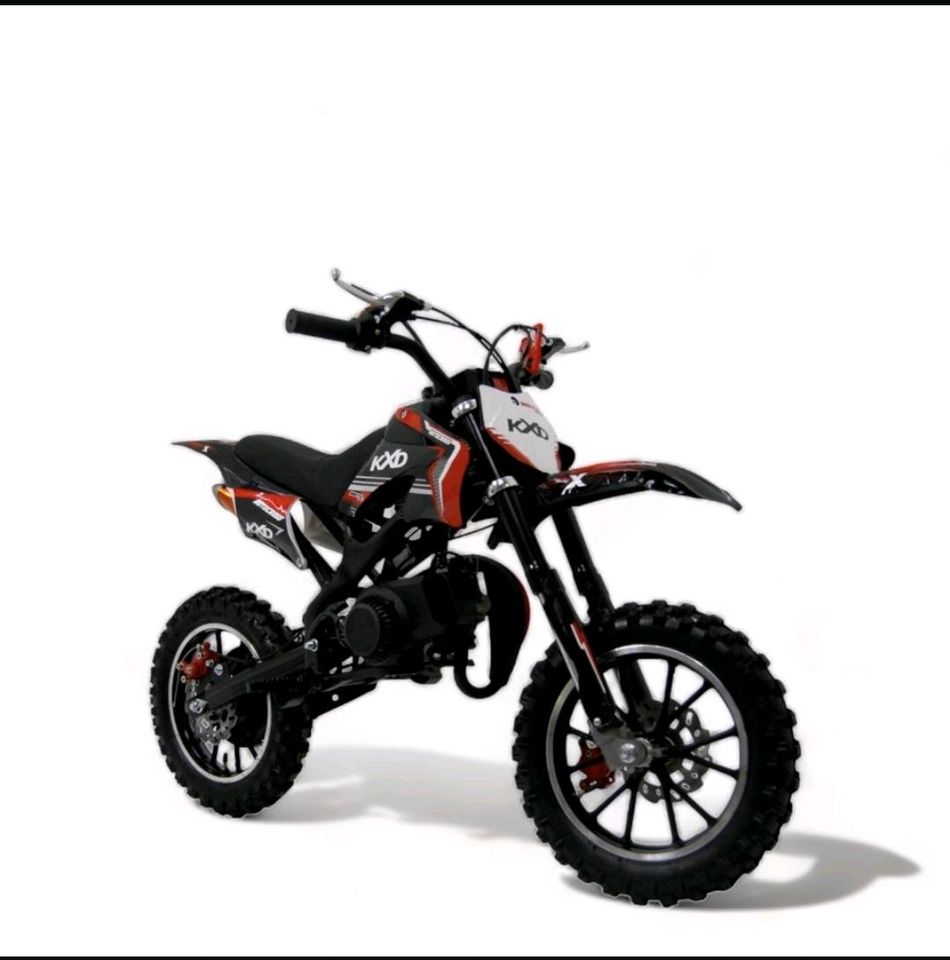 Benzin 49cc Dirt Cross Pocket Mini Kinder Bike Motor Cross in Hamburg