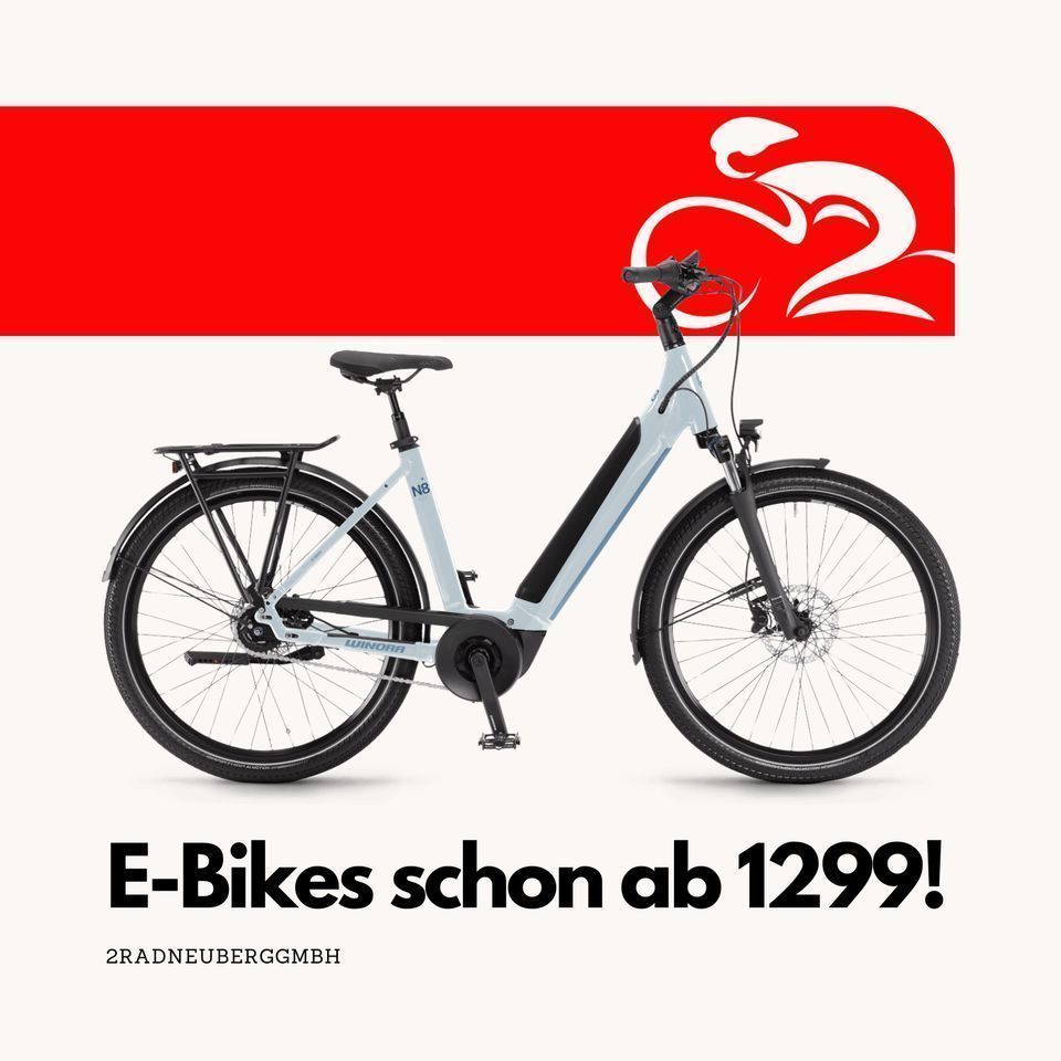 Leader Fox LOTUS E-Bike City Fahrrad 26 Zoll 504Wh Statt 1649€ in Neuberg
