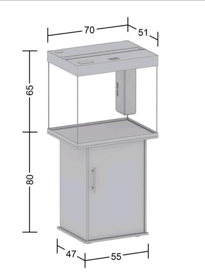 Aquarium Juwel Lido 200 mit Unterschrank in Gevelsberg