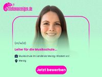 Leiter (m/w/d) für die Musikschule Saarland - Merzig Vorschau