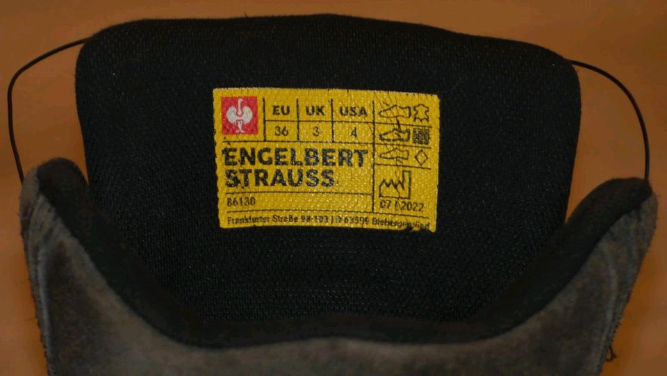 Kinderschuhe Schuhe Gr. 36 Engelbert Strauss in Flensburg