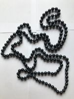 Tolle, sehr lange Perlenkette Schwarz, ca. 75cm, Plastik,Halkette Frankfurt am Main - Sachsenhausen Vorschau
