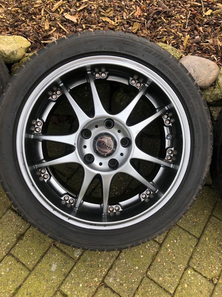 Reifen mit Felge Bridgestone 225/45 R17 91 Y in Ahlerstedt