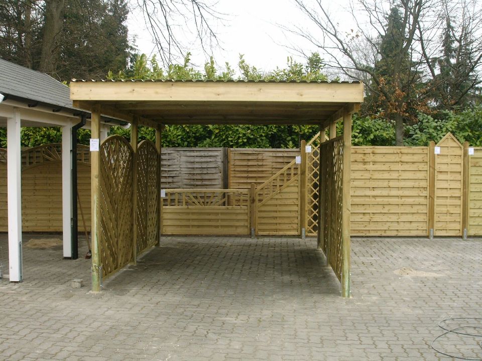 Zaunbau-Zaunmontage-Carportmontage-Gartenhausmontage in Bedburg-Hau