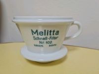 Melitta Schnell-Filter Filter 102 D.R.G.M. D.R.P.a. 4 Loch Sachsen - Plauen Vorschau