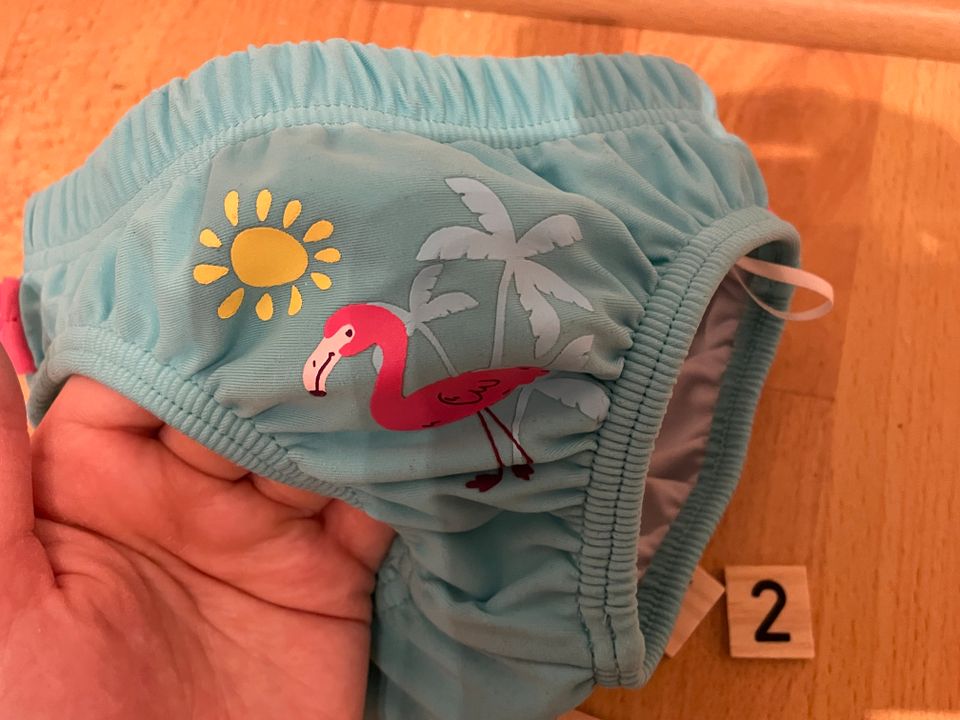 Babyschwimmen Badehose Schwimmwindel 62 68 Flamingo in Iserlohn