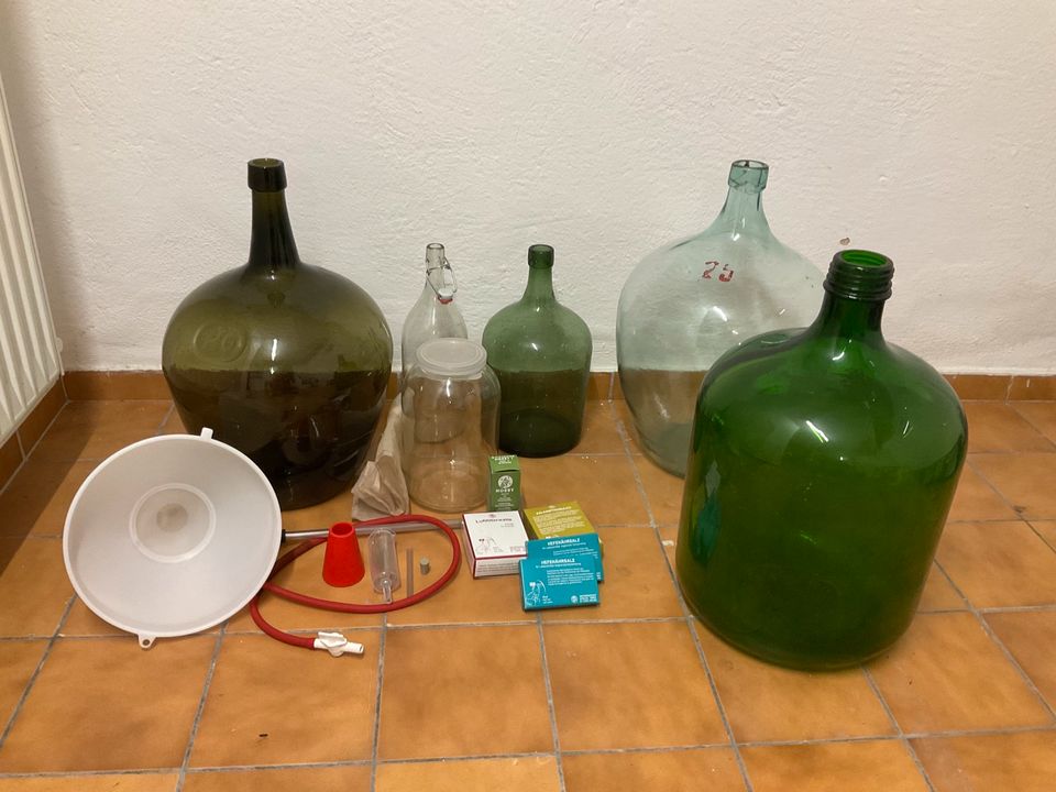 Glasballon , Weinballon, Weinherstellung, Wein Zubehör in Hof (Saale)