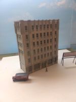 H0 USA Hochhaus "Art Deco" f. Modelleisenbahn Hessen - Wiesbaden Vorschau