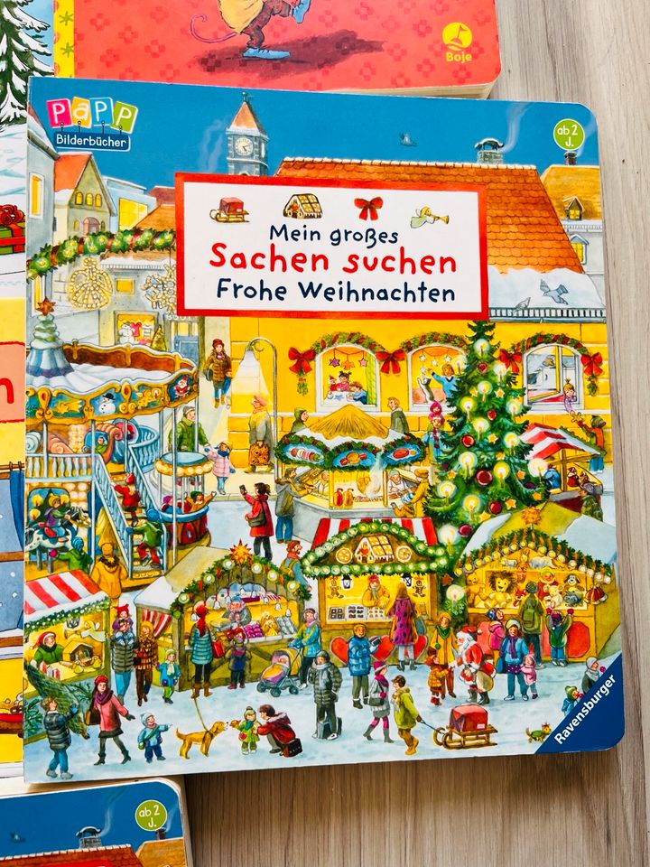 Weihnachtsbücher Paket Kinderbücher Sams Mama Muh Was ist was TOP in Grunow