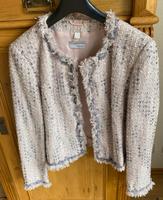 NEUWERTIG!!!! Coole Jacke, „Chanel-Stil“, rosa-grau, Größe 40 Findorff - Weidedamm Vorschau