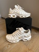 Nike Air Max Plus TN Premium 36,5 wNEU Sneaker Schuhe Leder weiß Brandenburg - Hoppegarten Vorschau