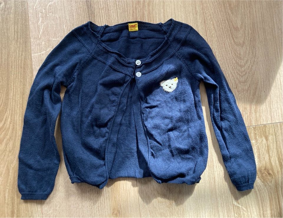 Steiff Strickjacke Jacke blau kinderjacke Mädchen 86 in Wietze