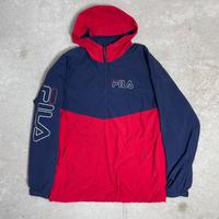 FILA Windbreaker Anorak Rot Navy Bayern - Lochhausen Vorschau