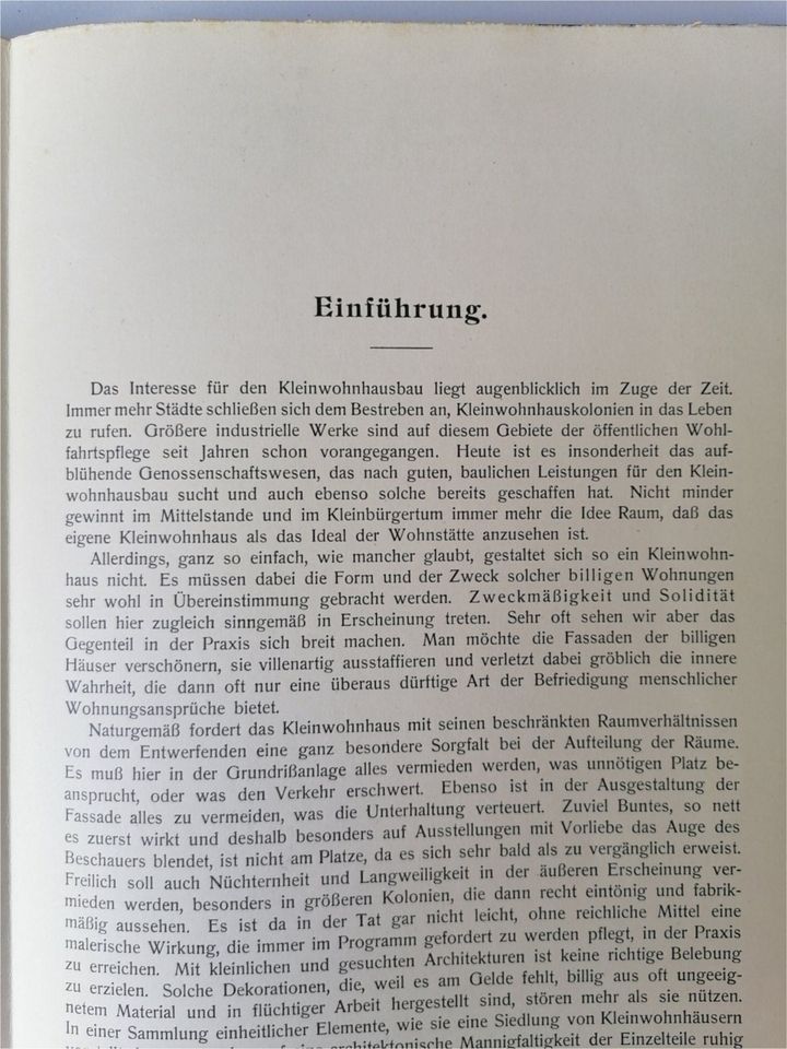 Neuzeitl. Kleinwohnhäuser Sammlg. Bauzeichnungen Verl.v.B.F.Voigt in Spreenhagen