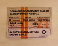 FC Bayern München vs Bayer Uerdingen Ticket 1986/87 Nordrhein-Westfalen - Soest Vorschau