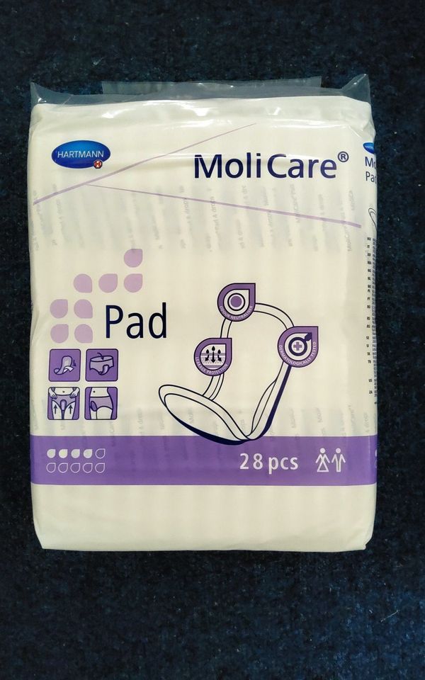 Molicare Pad Neu 6 Packungen 4 Tropfen ungeöffnet Slipeinlagen in Halle