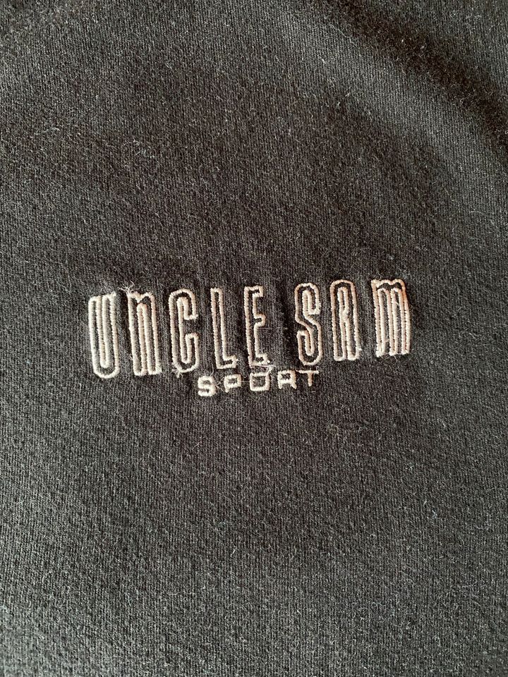 Sweatshirt Langarmig Uncle Sam Sport schwarz XL bzw. XXL in Retterath