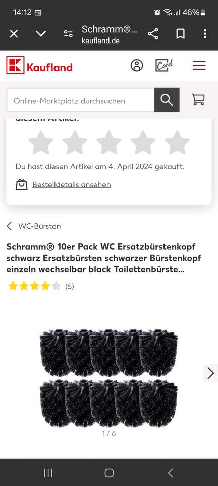 Neue ersatzbürstenköpfe Toilette für 10 Euro in Beeskow