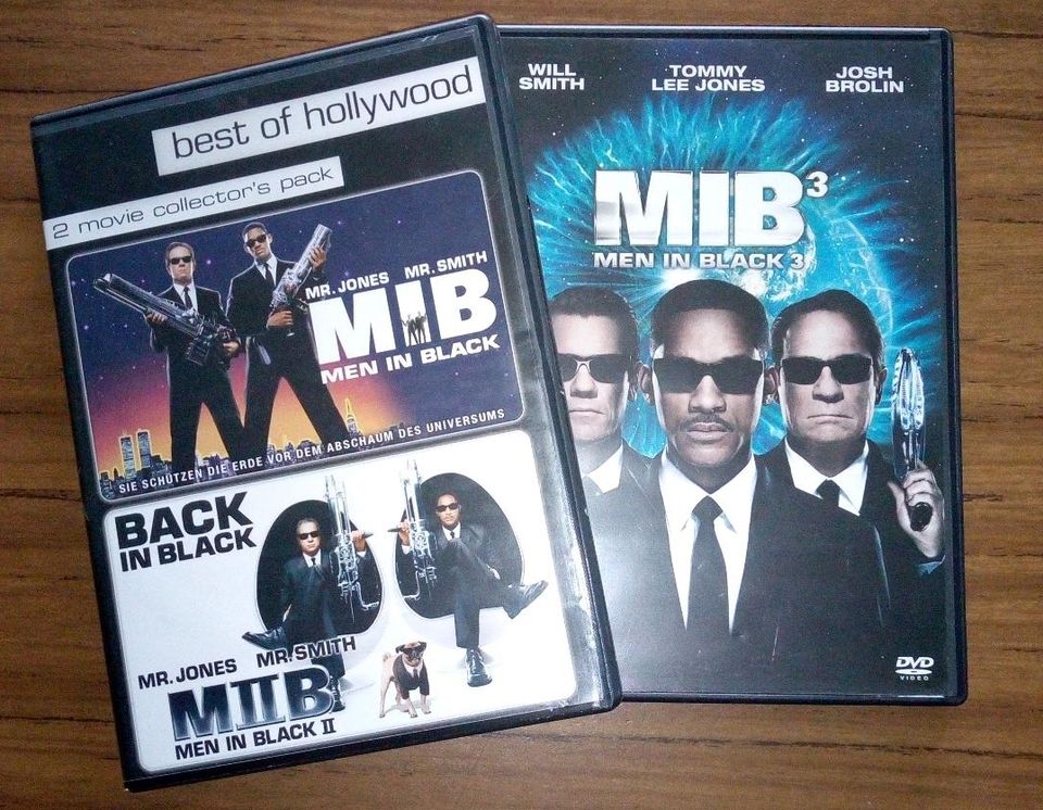 Men in Black 1-3 DVD's 5€ Nur Komplett in Pfarrkirchen