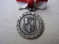 Alte Bürger Medaille der Stadt Helmbrechts, Orden, 800er Silber Thüringen - Schleiz Vorschau