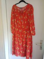 Damen Kleid Broadway Gr. 2XL Orange Blumen floral, Neu Hamburg-Mitte - Hamburg Altstadt Vorschau