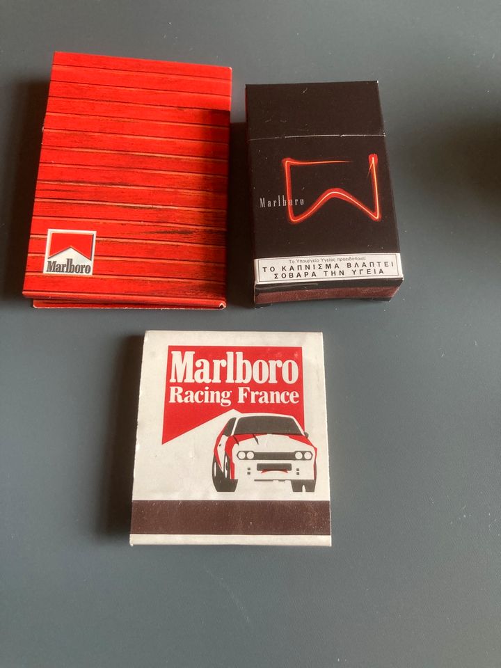 Streichholzschachtel Zündholzschachtel Marlboro in Hamburg