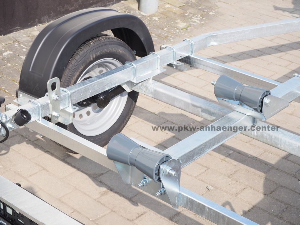 Bootstrailer TEMARED ECO 750kg für Boote bis ca. 3,5m in Stuhr