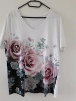 T - Shirt mit Rosendruck. Baden-Württemberg - Brackenheim Vorschau