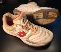Lotto Tennisschuhe weiß rot Größe EU 45 USA 11.5 Hessen - Runkel Vorschau