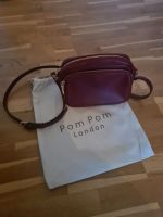 POMPOM LONDON Mayfair Bag - weinrot Düsseldorf - Düsseltal Vorschau