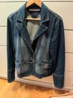 Tommy Hilfiger Jeans Blazer Jacke Gr 40 M 10 Dunkelblau Kragen Baden-Württemberg - Karlsruhe Vorschau